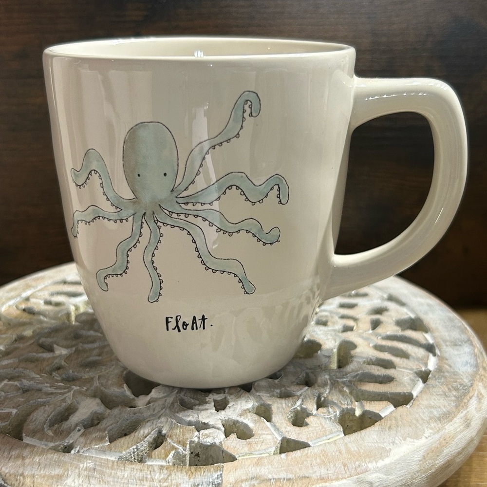 Rae Dunn Float Octopus Mug
